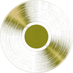 Original artwork for this archive: a twelve-inch record, turning