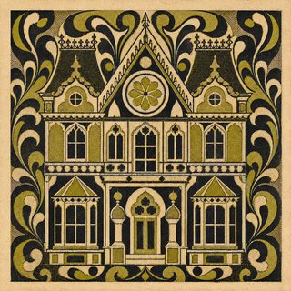 Original sleeve artwork drawn for this archive for Music in a Doll’s House, 1968